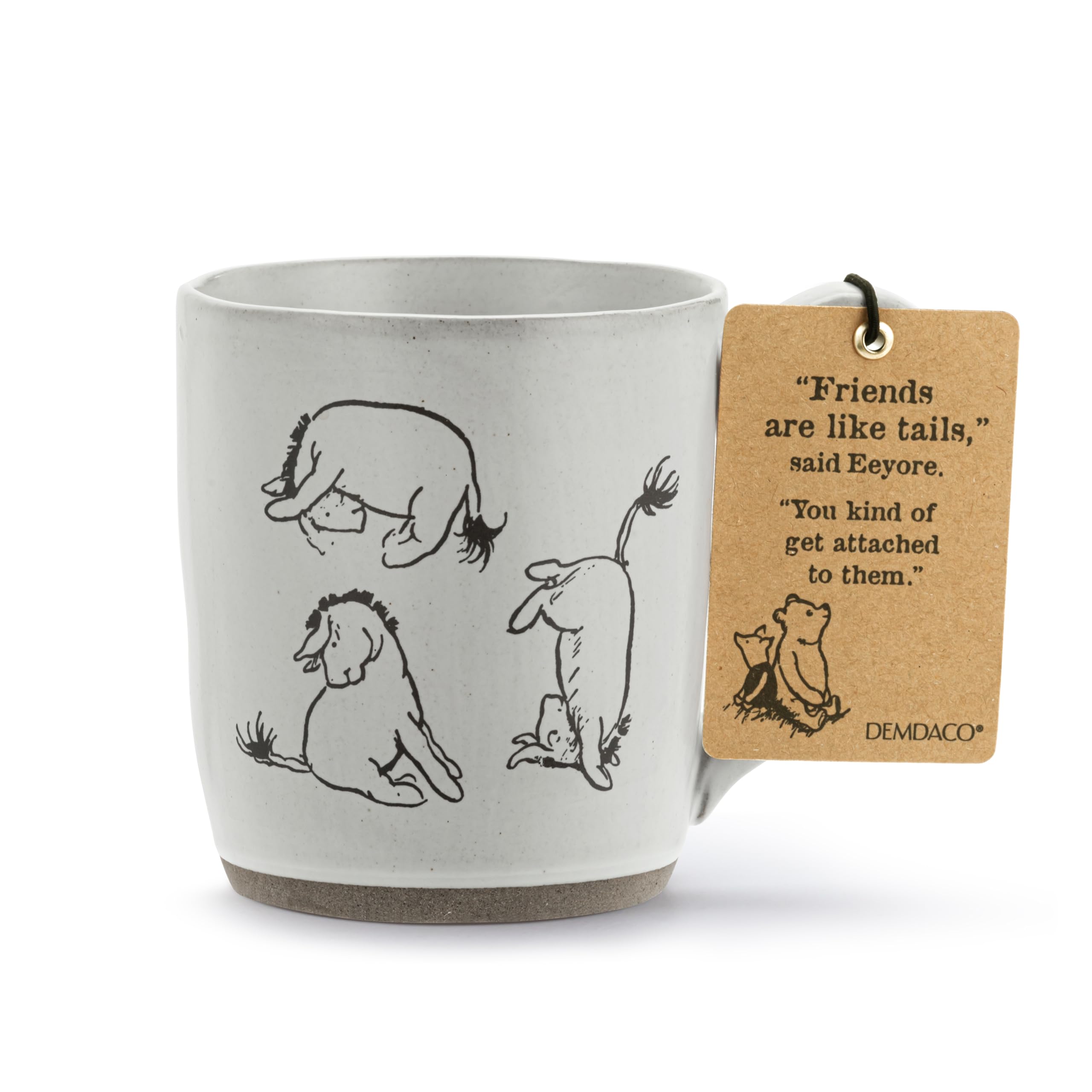 Taza DEMDACO envuelta para regalo, lista para sorprender.