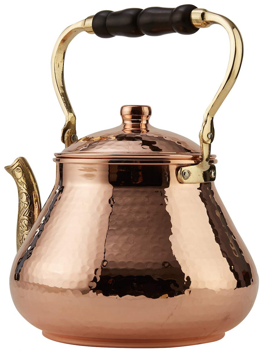 DEMMEX tetera cobre distribución de calor uniforme para té perfecto