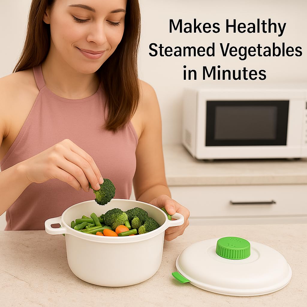 Cocedor sin aceite para vapor, manteniendo sabores naturales en Dependable Essentials.