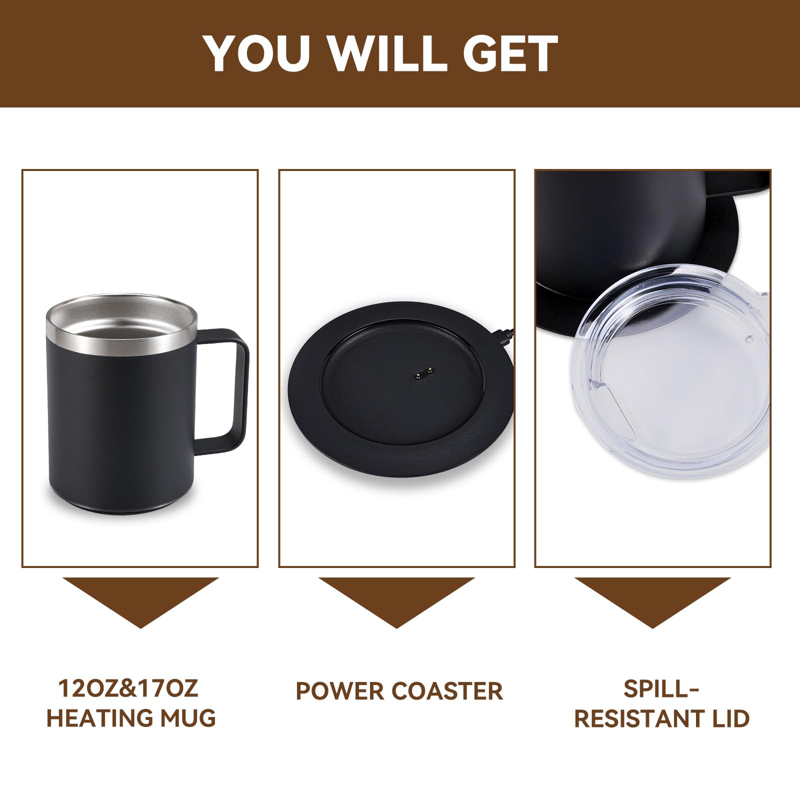 DEQIANG regalo ideal para amantes del café y té