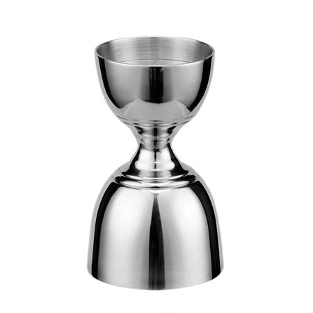 Derrison Jigger acero inoxidable con acabado espejo para uso diario.