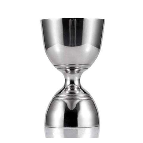 Derrison Jigger con marcas 0-5oz para mediciones rápidas.
