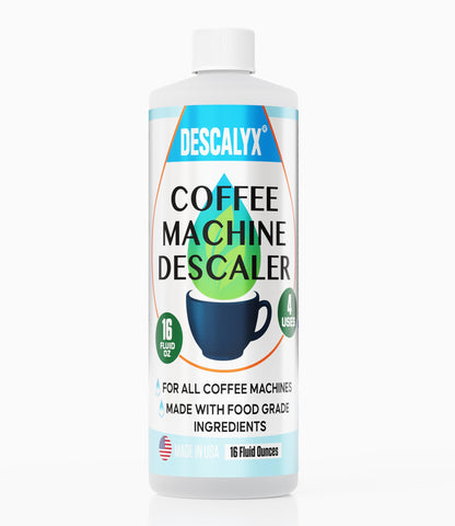 Descalyx limpieza rápida para cafetera, restaura rendimiento.