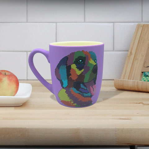 DesirableSip taza cerámica regalo para amantes de perros, práctico y bonito.