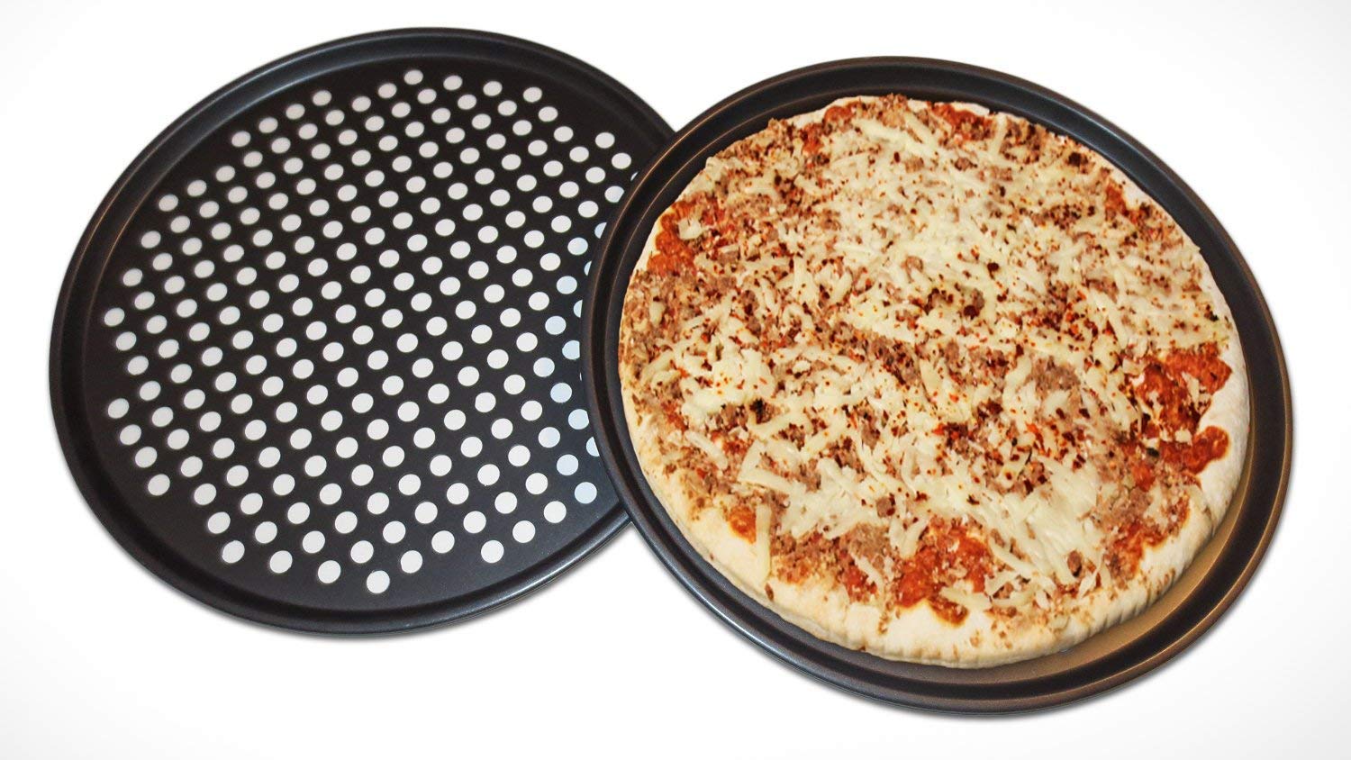 Destinymd bandeja para horno 12p con distribución uniforme de calor.