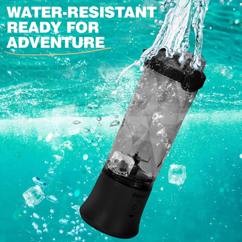 Licuadora Devan IPX67 resistente al agua ideal para playa y limpieza