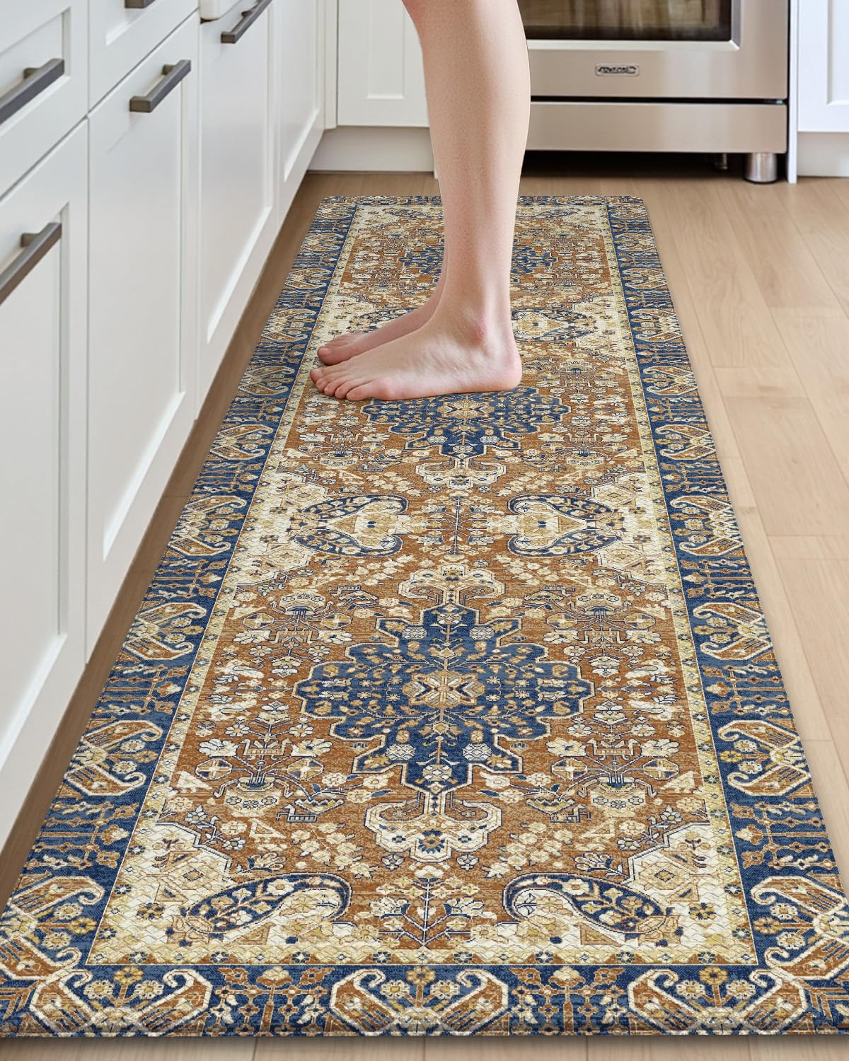 DEXI alfombra cocina anti fatiga para pies y espalda durante la preparacion