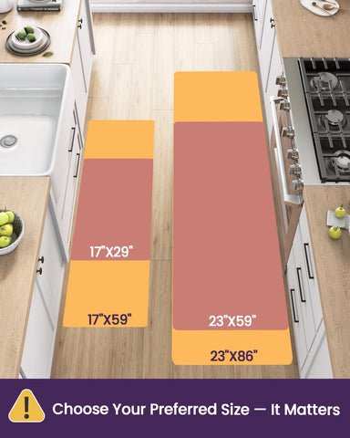DEXI alfombrilla cocina anti-fatiga para pasillo amplio y sesiones largas.