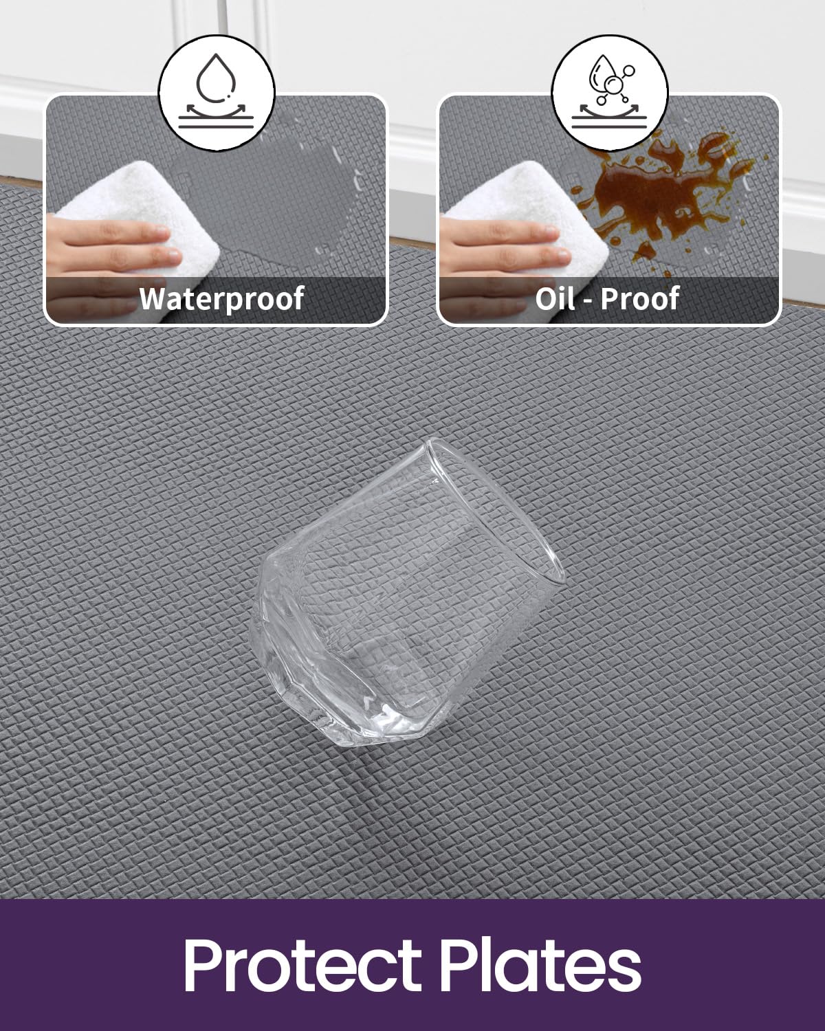 DEXI confort ergonomico para pies y piernas durante cocinar.