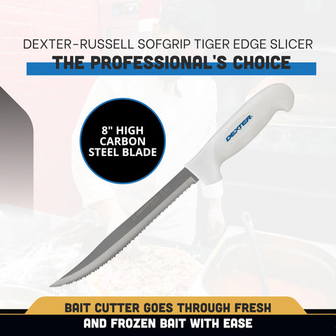 Dexter Outdoors SOFGRIP mango suave antideslizante para control seguro.