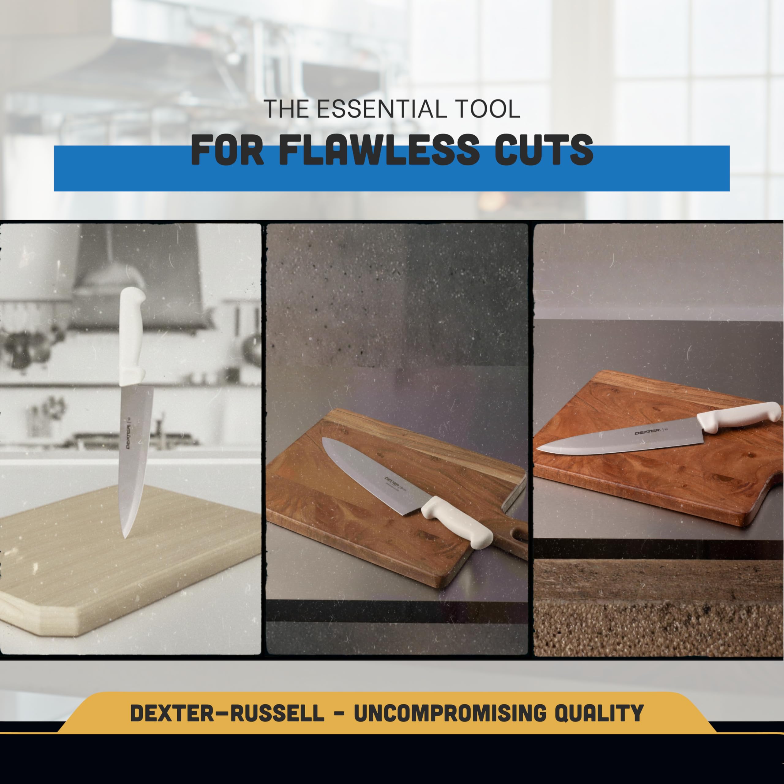 Dexter-Russell cuchillo 10p, corte limpio de carne y verduras
