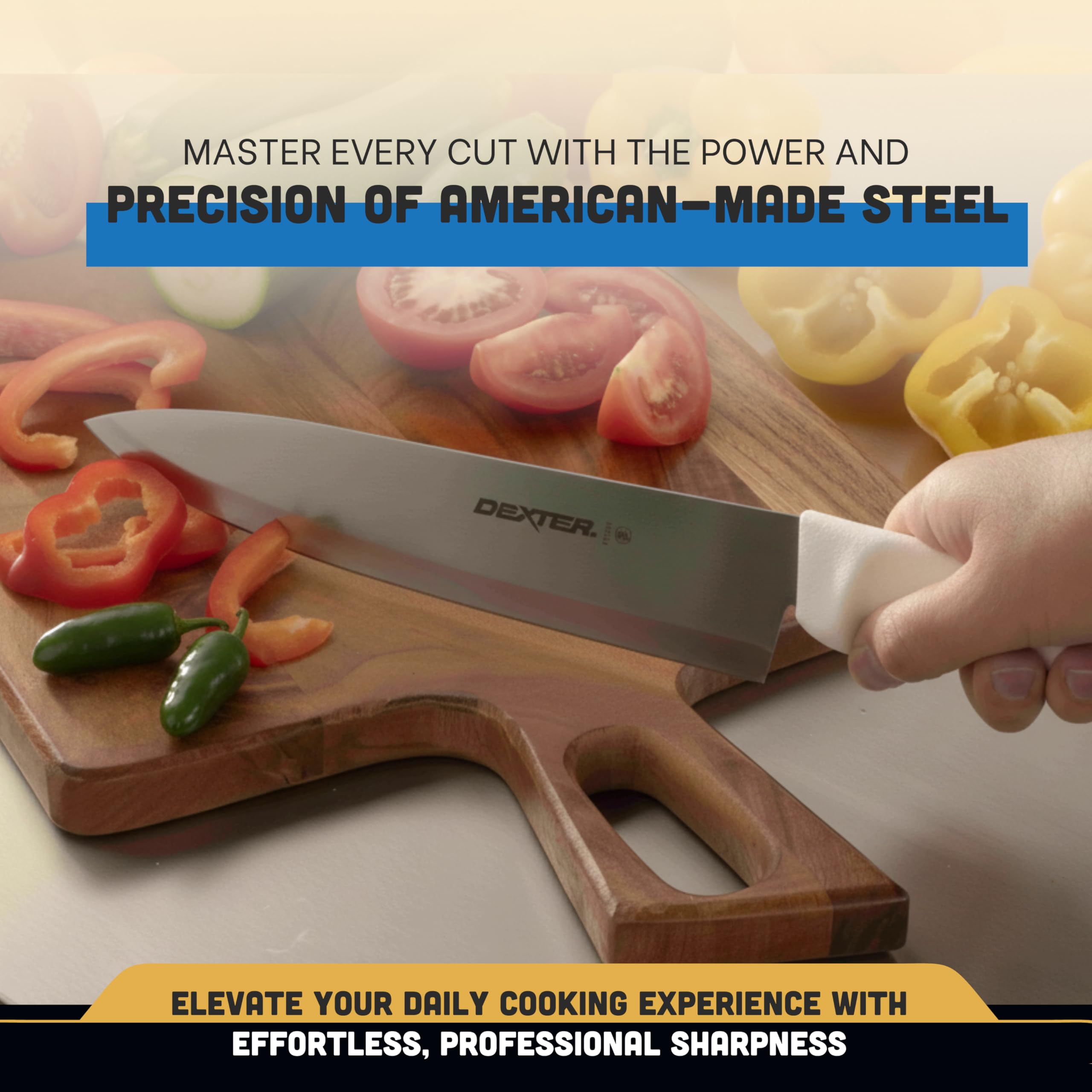 Dexter-Russell cuchillo 10p, ideal para hierbas con movimiento suave