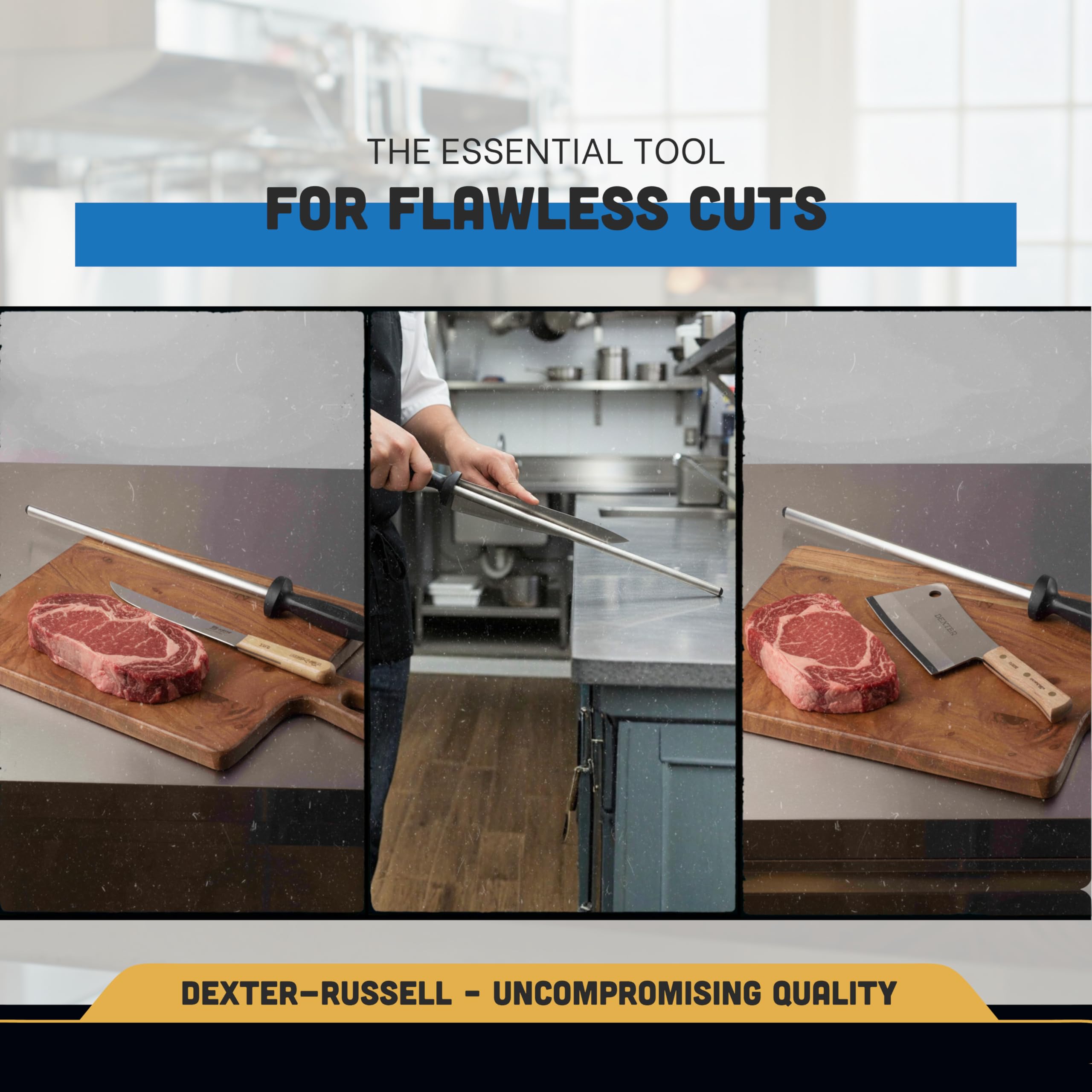Dexter-Russell DDS-12PCP uso profesional en cocina.