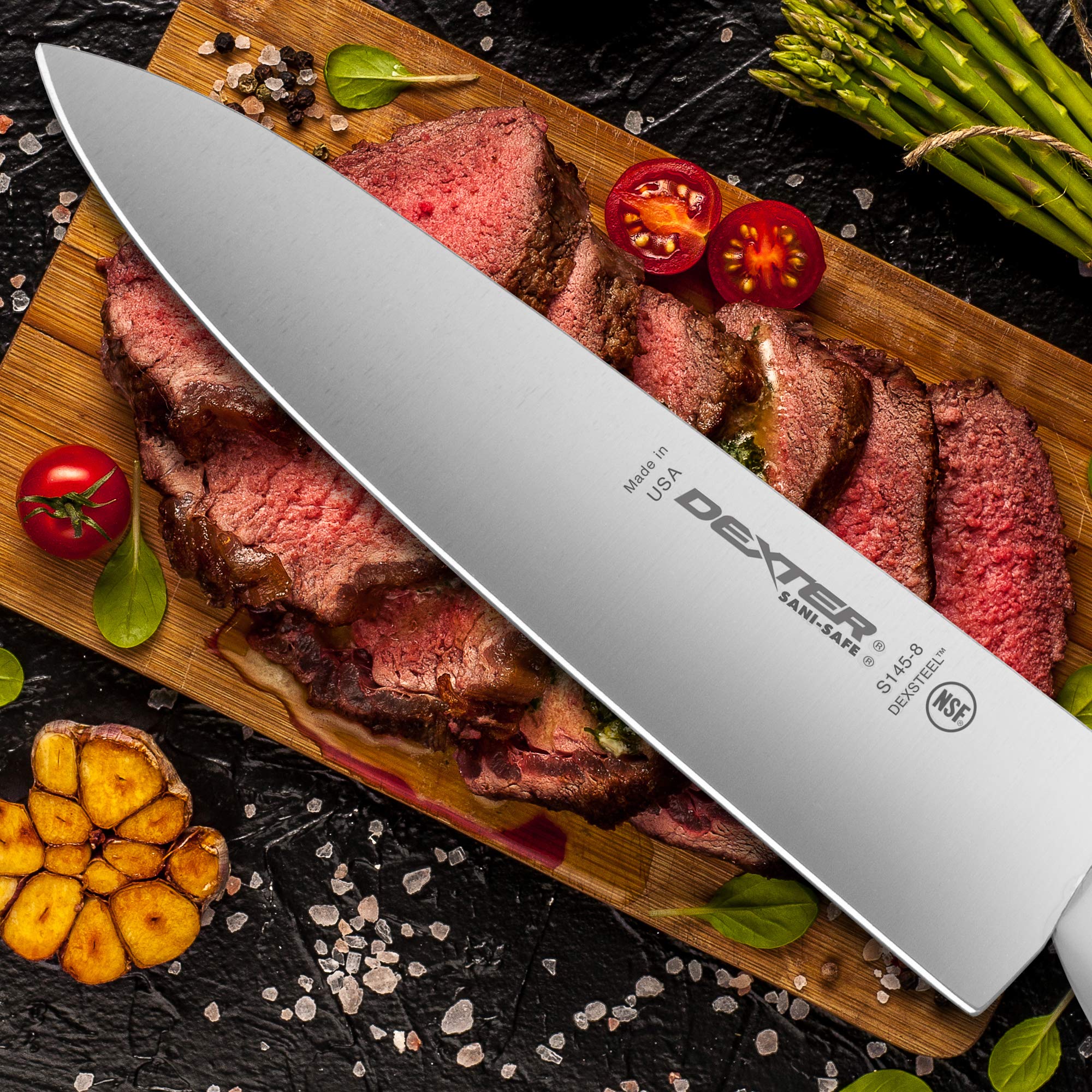 Dexter-Russell S145-10PCP: mango texturizado para agarre seguro.