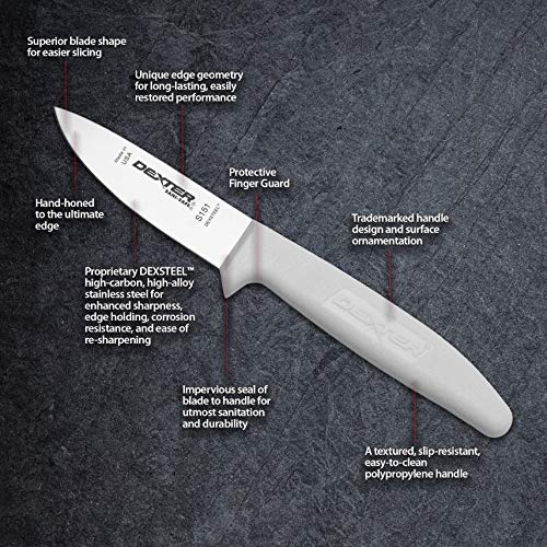 Dexter-Russell S151PCP mango texturizado para agarre seguro