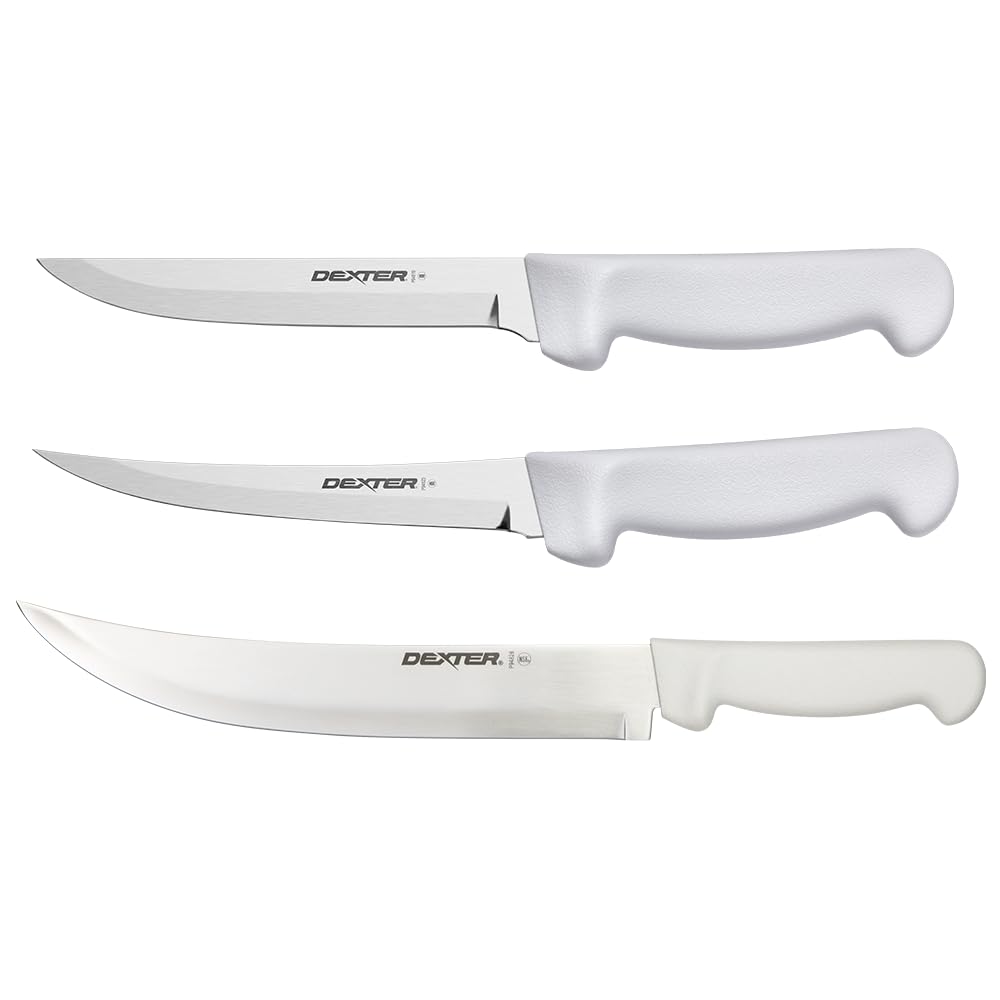 Dexter-Russell: conjunto de tres cuchillos para cortes precisos en la cocina profesional