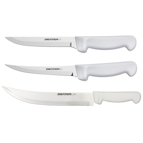 Dexter-Russell: conjunto de tres cuchillos para cortes precisos en la cocina profesional
