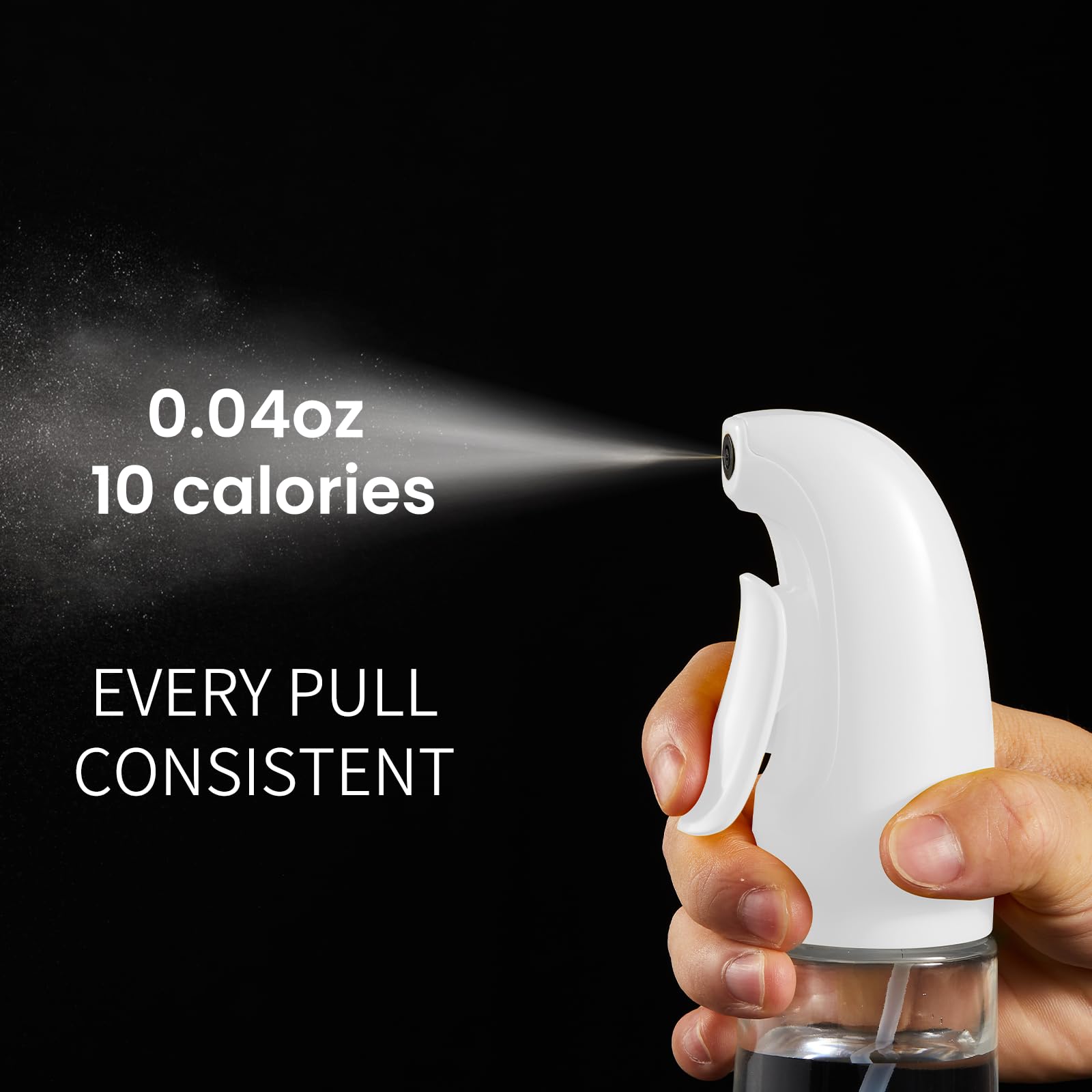 Pulverizador Deziggur para aceite de oliva, cobertura constante.