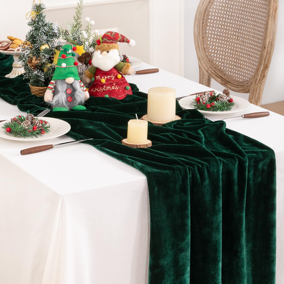 DeZerlor ideal para eventos y banquetes con funda de mesa sofisticada.