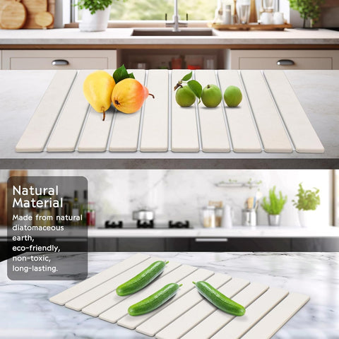 DFJKJUU Material piedra absorbente, seguro para contacto con alimentos.