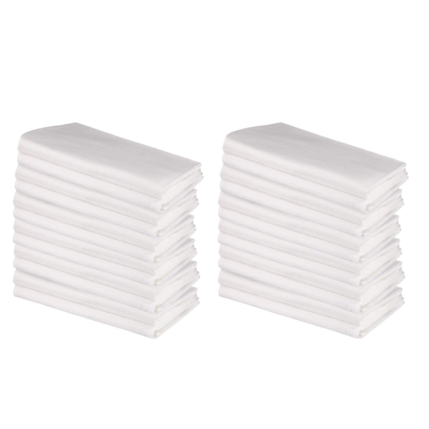 DG Collections: toallas de algodón 100% prelavadas de 27x27 para secado sin pelusa.