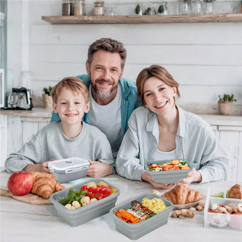 DGDUBRB contenedor colapsable 27oz perfecto para comidas familiares y camping
