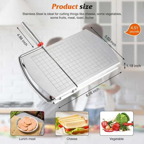 DGLOZE ideal para cortar quesos, verduras y mantequilla