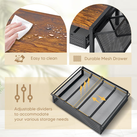 DGWJSU espacio para cápsulas y accesorios de té y café.