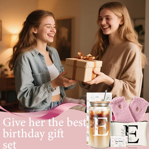 DHQH caja regalo monograma, presentación elegante para cualquier ocasión