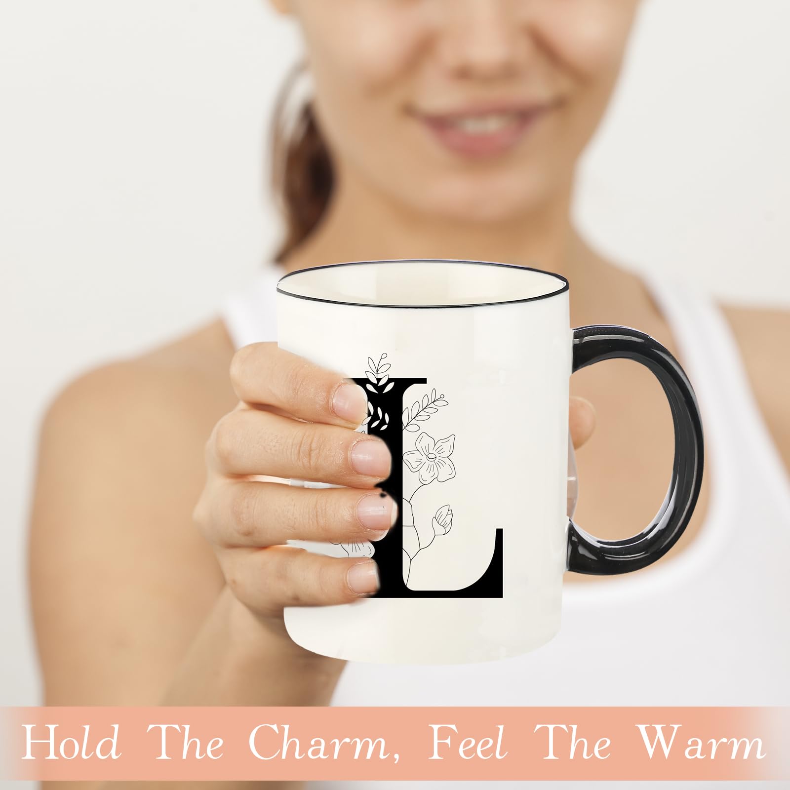 DHQH taza cerámica 11 oz para café diario