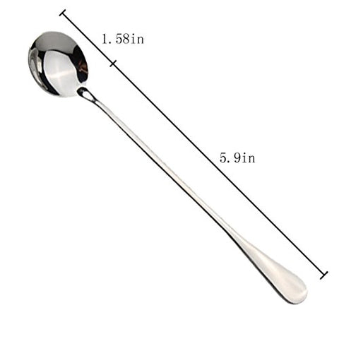 Cucharas dhrbsx para cócteles, ideales para mezclar bebidas con precisión.