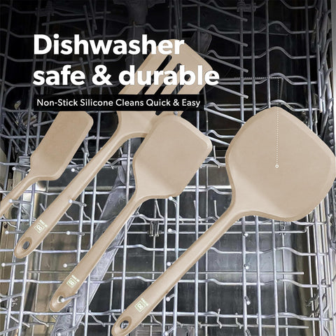 DI ORO Living espátula de silicona para postres, sirve porciones con delicadeza