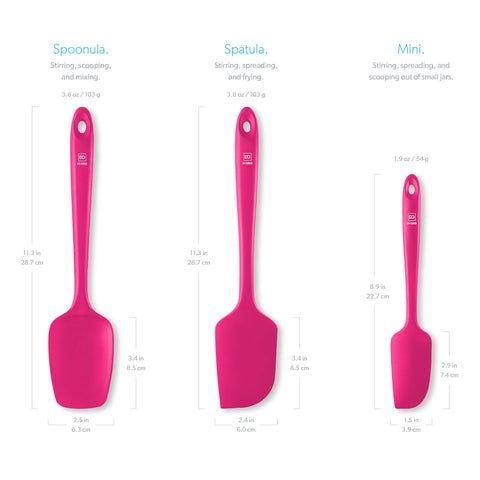 DI ORO Living Spoonula mango ergonómico para un agarre cómodo.