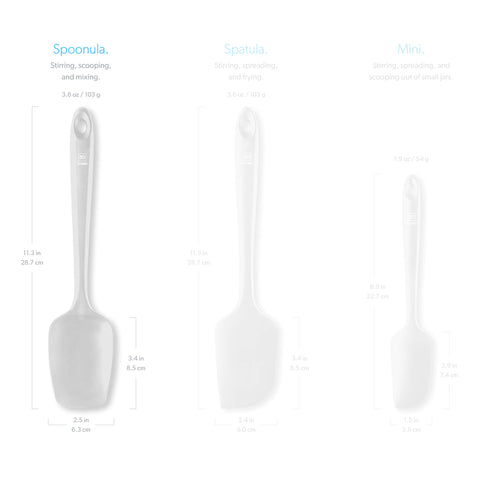 DI ORO Spoonula apta para utensilios antiadherentes, no daña recubrimientos.