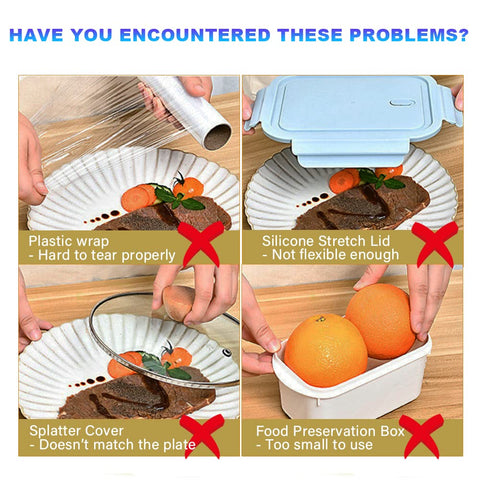 DI QIU REN tapas elasticas para refrigerar mantienen sobras frescas.