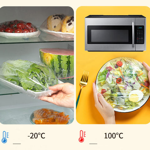 DI QIU REN tapas plasticas aptas para microondas y frigorifico.