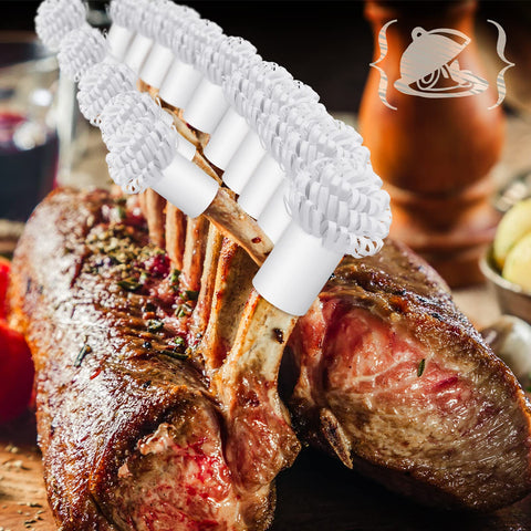Dianelhall frillos para corona de asado, decoran sin perder higiene.