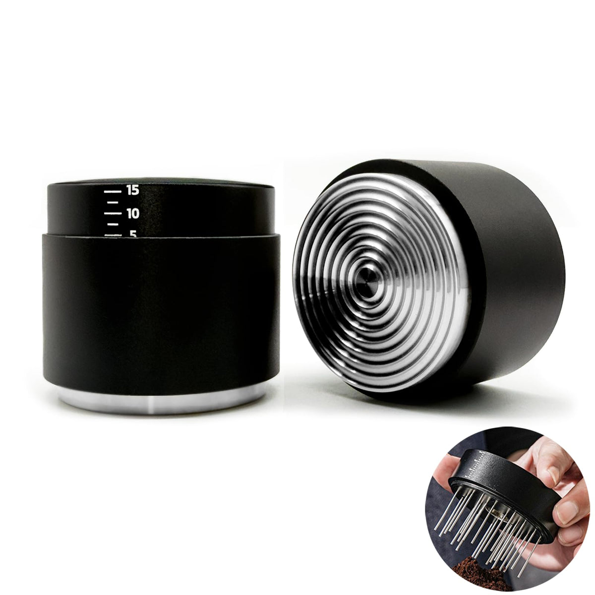 DiatZeno tamper 53mm para presión uniforme y extracción consistente