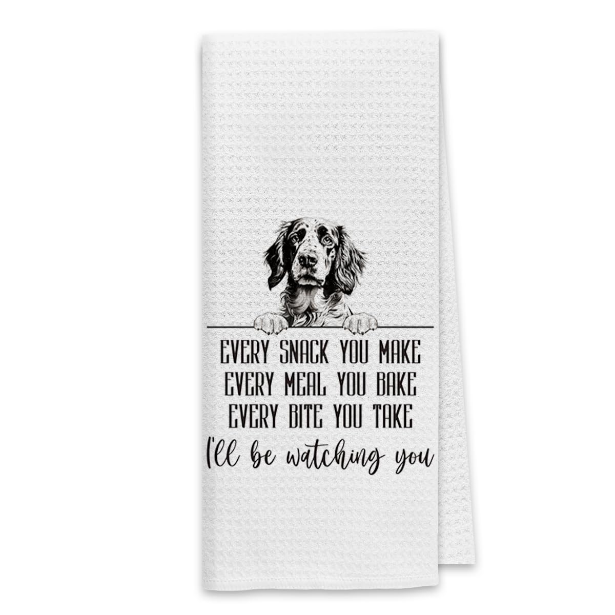 Dibor Setter con diseño de perro setter para secado rápido de platos.