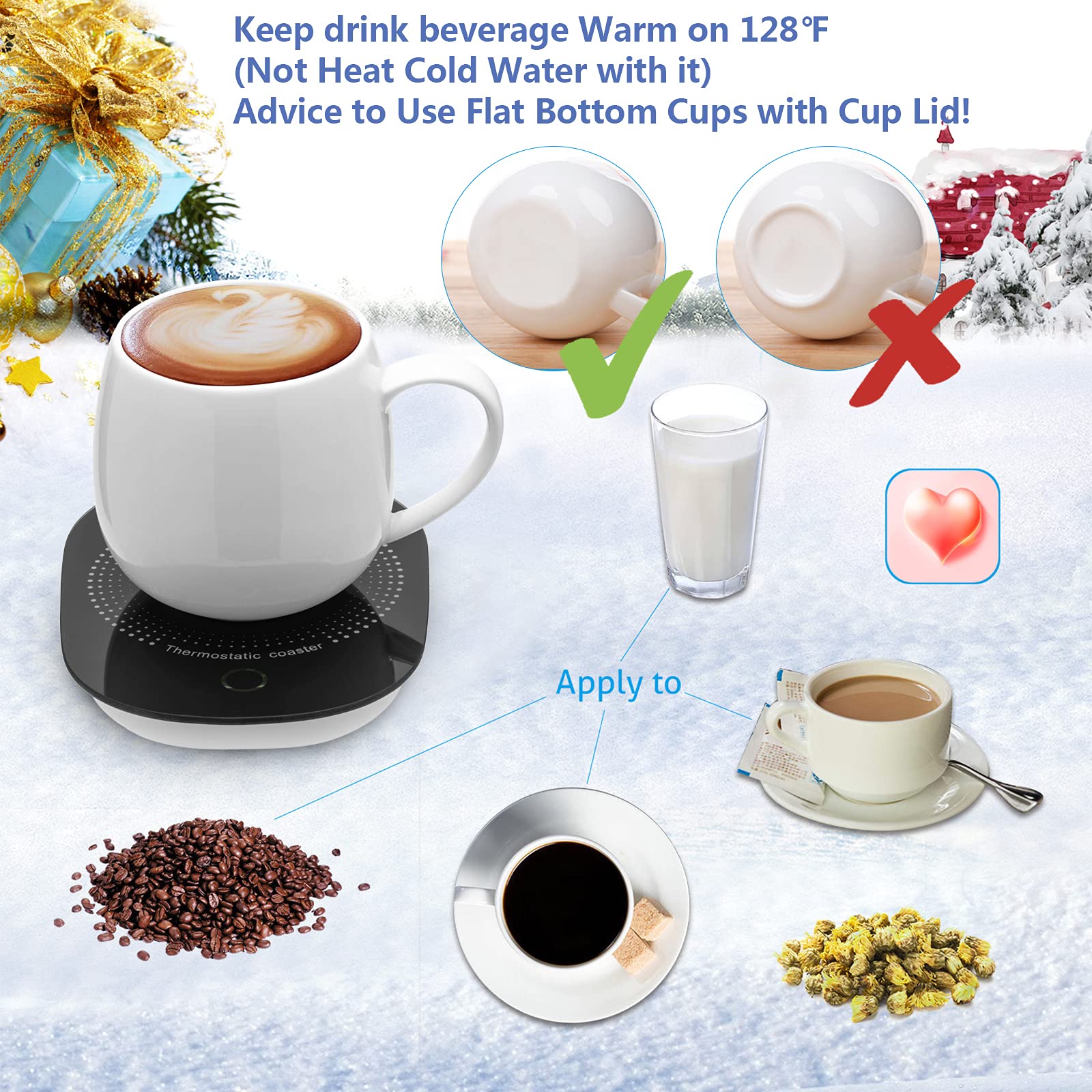 Dicross regalo perfecto para amantes del café y té