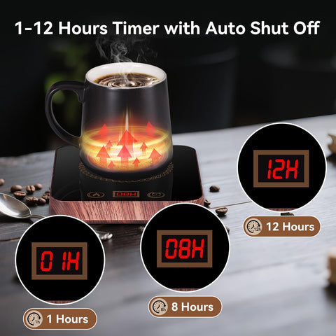 Dicross temporizador de 12 horas con apagado automático para seguridad y comodidad