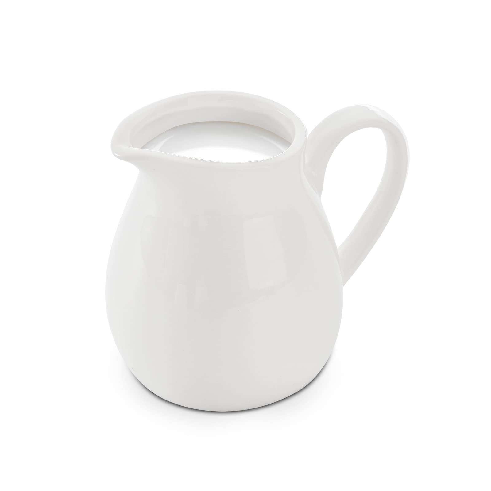 Dicunoy cuchara cerámica de cinco pulgadas, diseño elegante para revolver