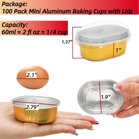 Vasito mini Dicunoy de aluminio con tapa, primer plano para transporte.