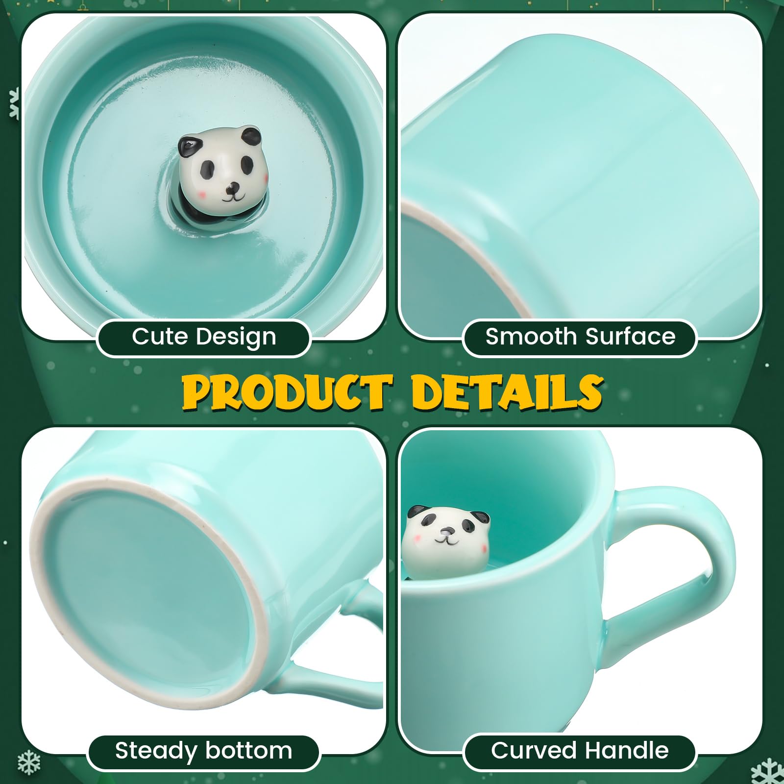 Taza 3D de ballena de Didaey, entretenimiento al beber diario.