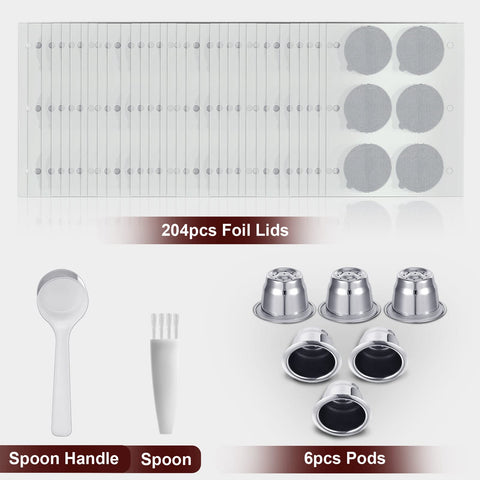 Tapas de aluminio para cápsulas Didaey con sellado hermético
