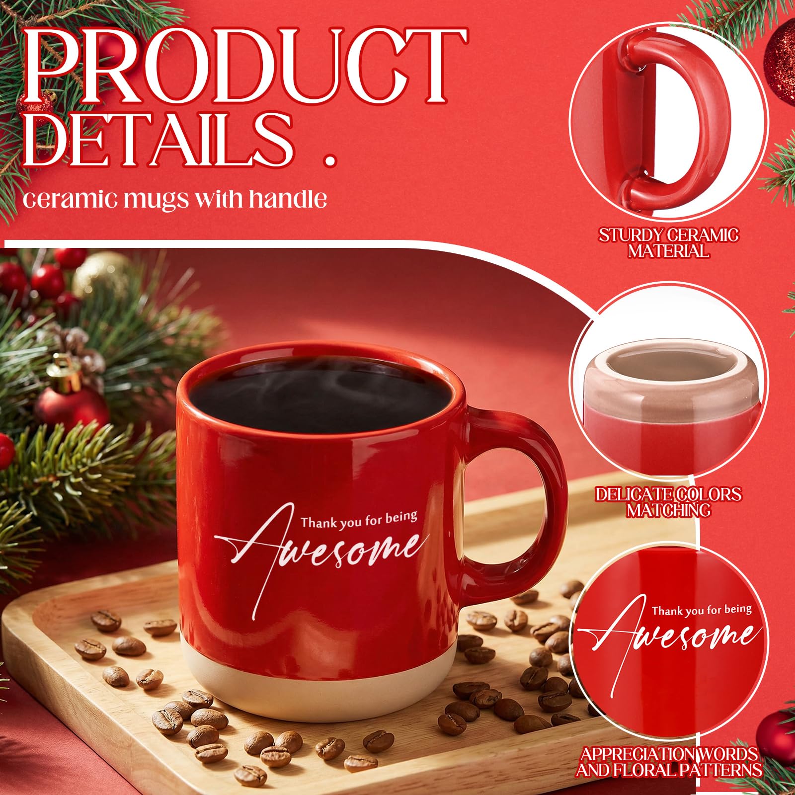 Taza Didaey para compañeros de trabajo, regalo práctico y apreciado