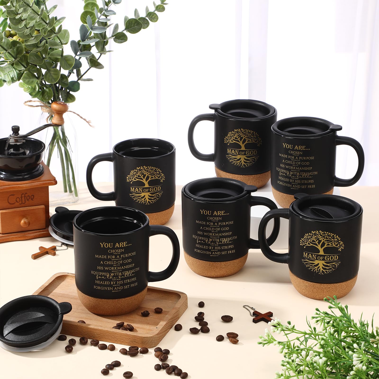 Taza Didaey de 15 oz lista para café o té