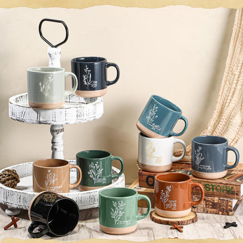 Taza didaey para uso diario: gran tamaño para café, té o cocoa.