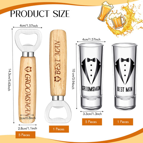 Vaso chupito Didaey con base gruesa para brindis estable en bodas.