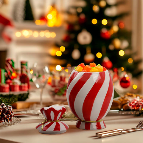 Regalo navideño DIF DECO: jarras cerámicas con tapas bonitas.